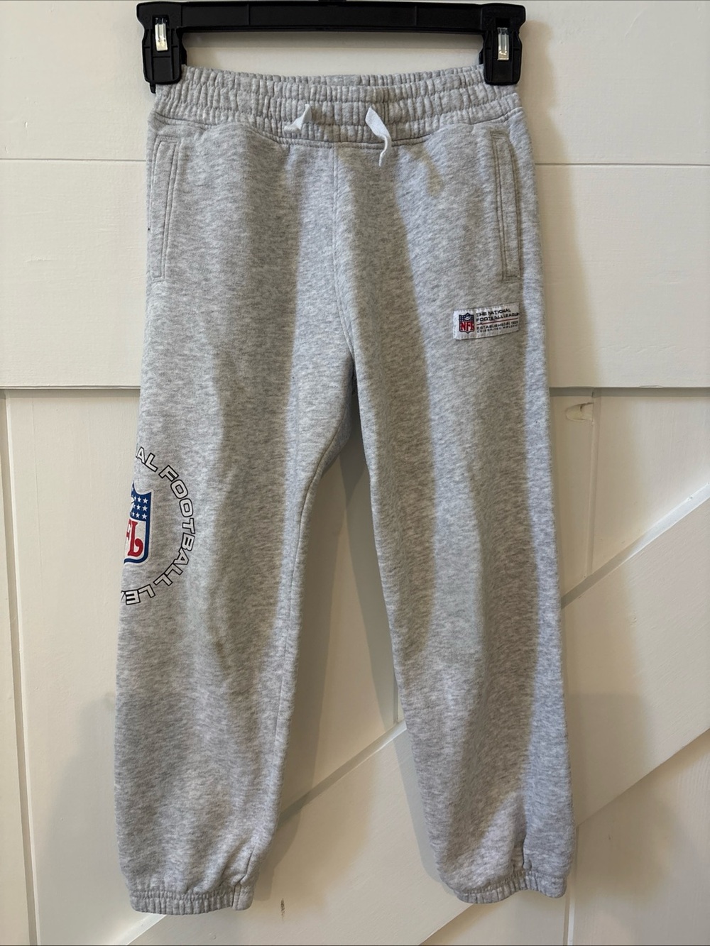 NFL National Football Team Youth Joggers Sweatpants Size 7/8 Drawstring Waist